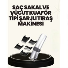 Teknodayım Şarjlı ve Kablosuz Tıraş Makinesi – Her Yerde Rahat Kullanım