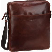 Bugattı Bodybag Romano, Gerçek Deri Çapraz Askılı Çanta, Minimalist Tasarım