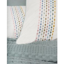 Cotton Box Aura Çift Kişilik Pike Takımı Pebble Mint