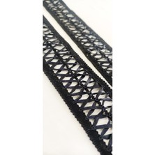 Altay Aksesuar Salen Örgülü Ara Desen Şerit