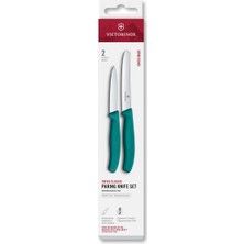 Victorinox 6.7114.2C1 Swiss Classic 2li Bıçak Set, Yeşil