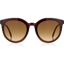 UV400 Tam Koruma Trend Güneş Gözlüğü Siyah Parlak