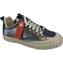 Kadın Beyaz Bağcıklı Sneaker