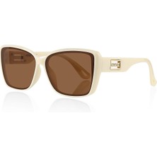 Unisex Güneş Gözlüğü Krem 1067