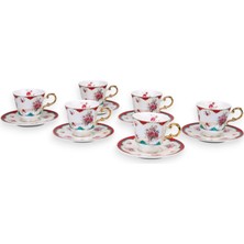 Roy Kıng Furia 6'lı Kahve Fincan Takımı