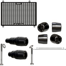 Kawasakı ZX4RR Uyumlu 3'lü Koruma Paketi (Siyah)