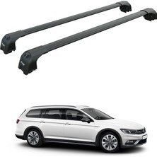 Volkswagen Passat Alltrack B8 2016-2023 Portbagaj Taşıyıcı Ara Atkisi - Ara Çubuk Paw Pro 2 Siyah