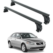 Volvo S40 2003-2012 Portbagaj Taşıyıcı Ara Atkısı Tavan Sistemleri Toros Fix Pro Siyah