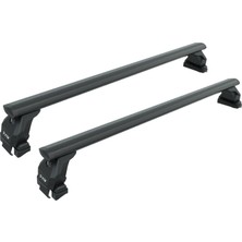 Hyundai Accent Hb 2017-2022 Oluksuz Üst Tavan Portbagaj Taşıyıcı Ara Atkısı Toros Serisi Pro 4 Siyah