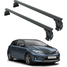 Toyota Auris 2013-2019 Oluksuz Üst Tavan Portbagaj Taşıyıcı Ara Atkısı Toros Serisi Pro 4 Siyah (Glass Roof)