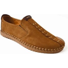 Bags Shoes James Franco 4622 Erkek  Nubuk Deri Casual Bağsız Ayakkabı