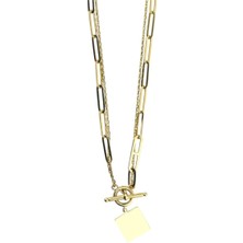 Altınkaynak 14 Ayar Altın Tasarım Kolye  -  0195208