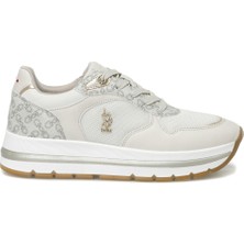 U.S. Polo Assn. SHERY 4FX Bej Kadın Spor Ayakkabı