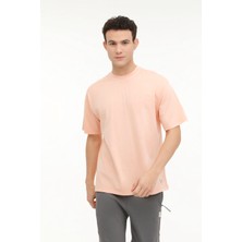 Lumberjack M-BSC C NECK 11BS38 4FX Somon Erkek Kısa Kol T-Shirt