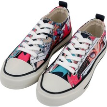 Kadın Vegan Çok Renkli Sneakers - Lollipop Riot Tasarım