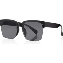 UV400 Korumalı Yeni Stil Unisex Güneş Gözlüğü Siyah 1089