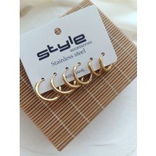 Çoklu Gold Halka (6'lı)