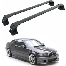 Bmw 3 Coupe E46 1999-2006 Portbagaj Taşıyıcı Ara Atkı Aparatı Paw Pro 3 Siyah