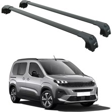 Peugeot Rifter 2023-2025 Portbagaj Taşıyıcı Ara Atkisi - Ara Çubuk Paw Pro 2 Siyah