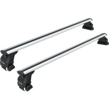 Renault Captur 2013-2019 Oluksuz Üst Tavan Portbagaj Taşıyıcı Ara Atkısı Toros Serisi Pro 4 Gri