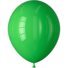 Parti Adresi Yeşil Balon 10'Lu 12"