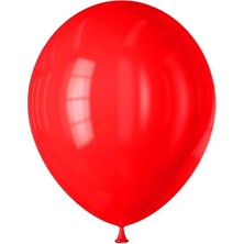 Parti Adresi Kırmızı Balon 10'Lu  12"