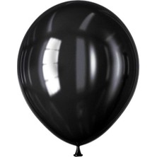 Parti Adresi Siyah Balon 10'Lu 12"