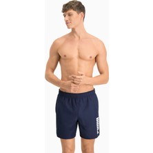 Puma SWIM MEN MID SHORTS Lacivert Erkek Deniz Şortu