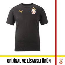 Galatasaray Lisanslı A Takım Antrenman Siyah T-Shirt Orijinal ve Lisanslı Ürün