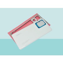 Tkgz - Xiaomi Redmi Note 12 Pro Plus Full Kasa Arka Kapak Batarya Kapağı - Beyaz