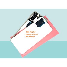 Tkgz - Xiaomi Redmi Note 10 (4g) Full Kasa Arka Kapak Batarya Kapağı - Beyaz