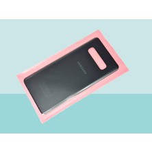 Tkgz - Samsung Galaxy S10 Plus Arka Kapak Batarya Kapağı -  Siyah
