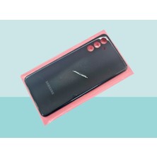 Tkgz - Samsung Galaxy A04S Full Kasa Arka Kapak Batarya Kapağı - Siyah