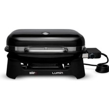 Weber Lumin™  Elektrikli Izgara – 1 500 W | 315 °C Sear | Smoke-Steam-Keep Warm