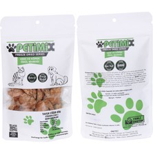 Petimix Freeze Dried Tavuk Ciğer 40G Barf Köpek Ödül Maması