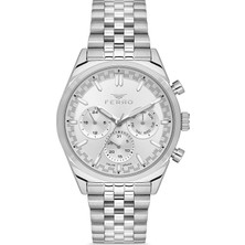 Ferro FM11647AWT-A Quartz Çelik Gri 43 mm Erkek Kol Saati