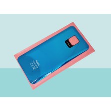 Tkgz - Xiaomi Redmi Note 9s Note 9 Pro Arka Kapak Batarya Kapağı - Mavi