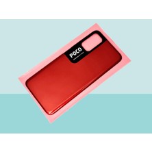 Tkgz - Xiaomi Poco M3 Pro Arka Kapak Batarya Kapağı - Kırmızı