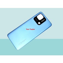 Tkgz - Xiaomi Redmi 10C Full Kasa Arka Kapak Batarya Kapağı - Mavi
