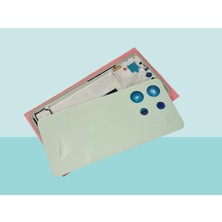 Tkgz - Xiaomi Redmi Note 13 - 4g -  Full Kasa Arka Kapak Batarya Kapağı - Yeşil