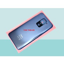 Tkgz - Xiaomi Redmi Note 9 Full Kasa Arka Kapak Batarya Kapağı - Mavi