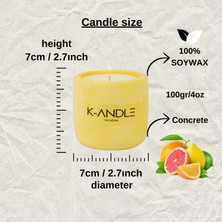 K-Andle Narenciye Kokulu Soya Mum Yaz Akşamı