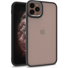 iPhone 12 Pro Uyumlu Xemu Flora Kapak-Siyah