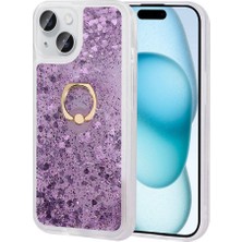 Apple iPhone 15 Kılıf Xemu Milce Kapak-Mor