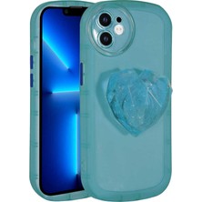 iPhone 11 Uyumlu Kamera Korumalı Pop Soketli Renkli Xemu Ofro Kapak-Mavi