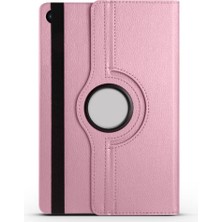 Galaxy Tab A9 Plus Uyumlu Xemu Dönebilen Standlı Kılıf-Pembe