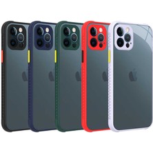 iPhone 12 Pro Uyumlu ​​xemu Kaff Kapak-Koyu Yeşil