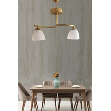 Sultan Beyaz Camlı Avize