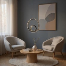 Joker Beyaz Ledli Tekli Sarkıt Avize