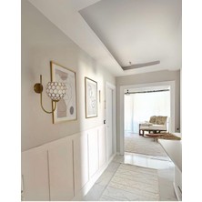 Gold Viyana Camlı Aplik